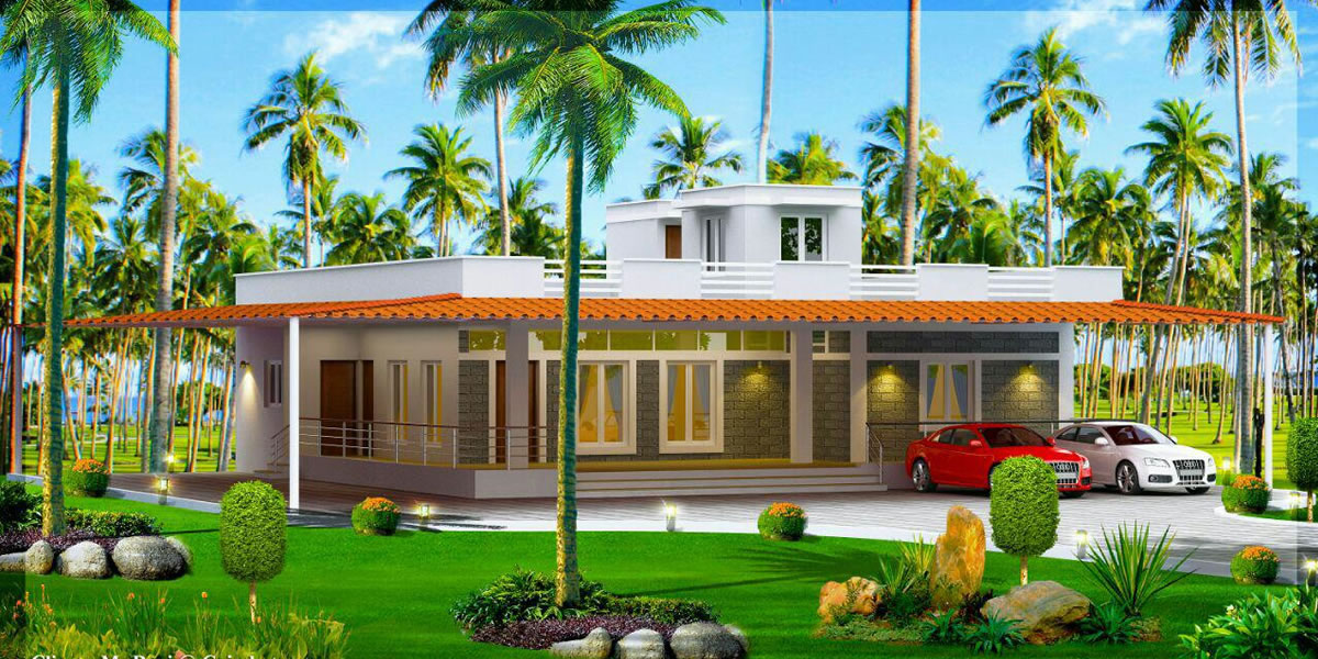 wooden villa